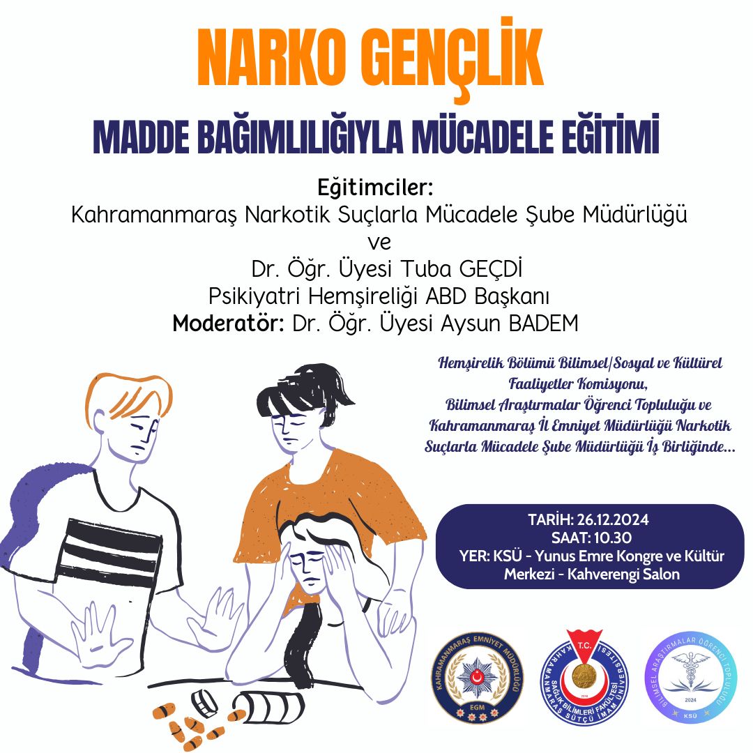 Madde Bağımlılığı ile Mücadele Eğitimi