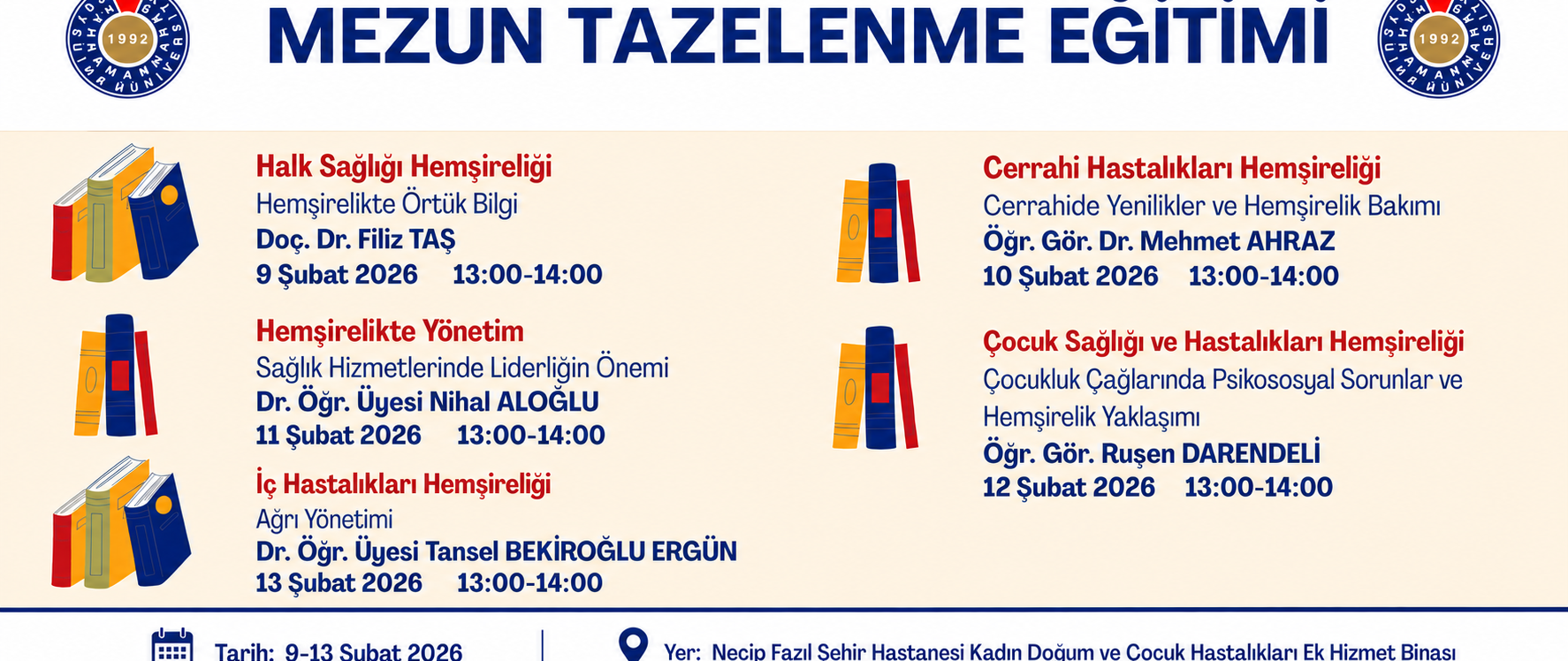 Mezun Tazeleme Eğitimleri