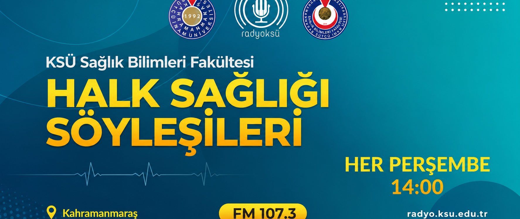 RadyoKSÜ Halk Sağlığı Söyleşileri